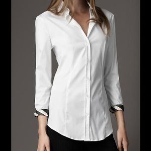 Burberry  96% cotton shirt